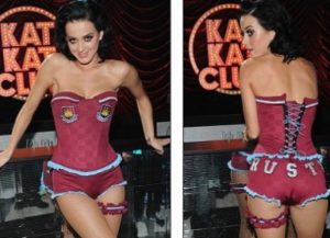 Katy Perry gillar West Ham